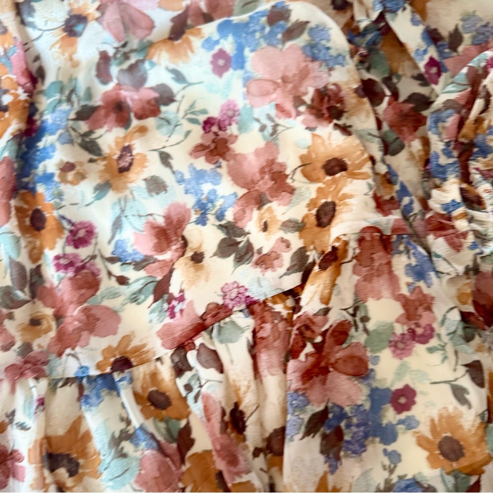 Bonnie Jean Floral Kids Dress - Multicolor - Picture 6 of 11